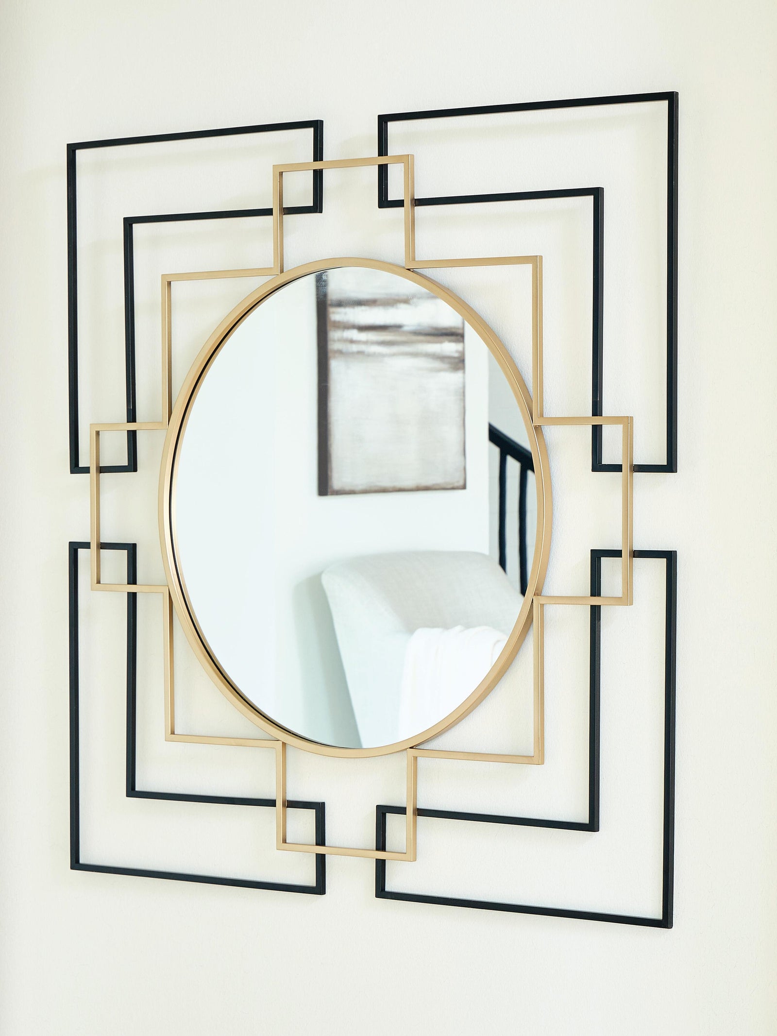 Oceanal Accent Mirror - Black (2)