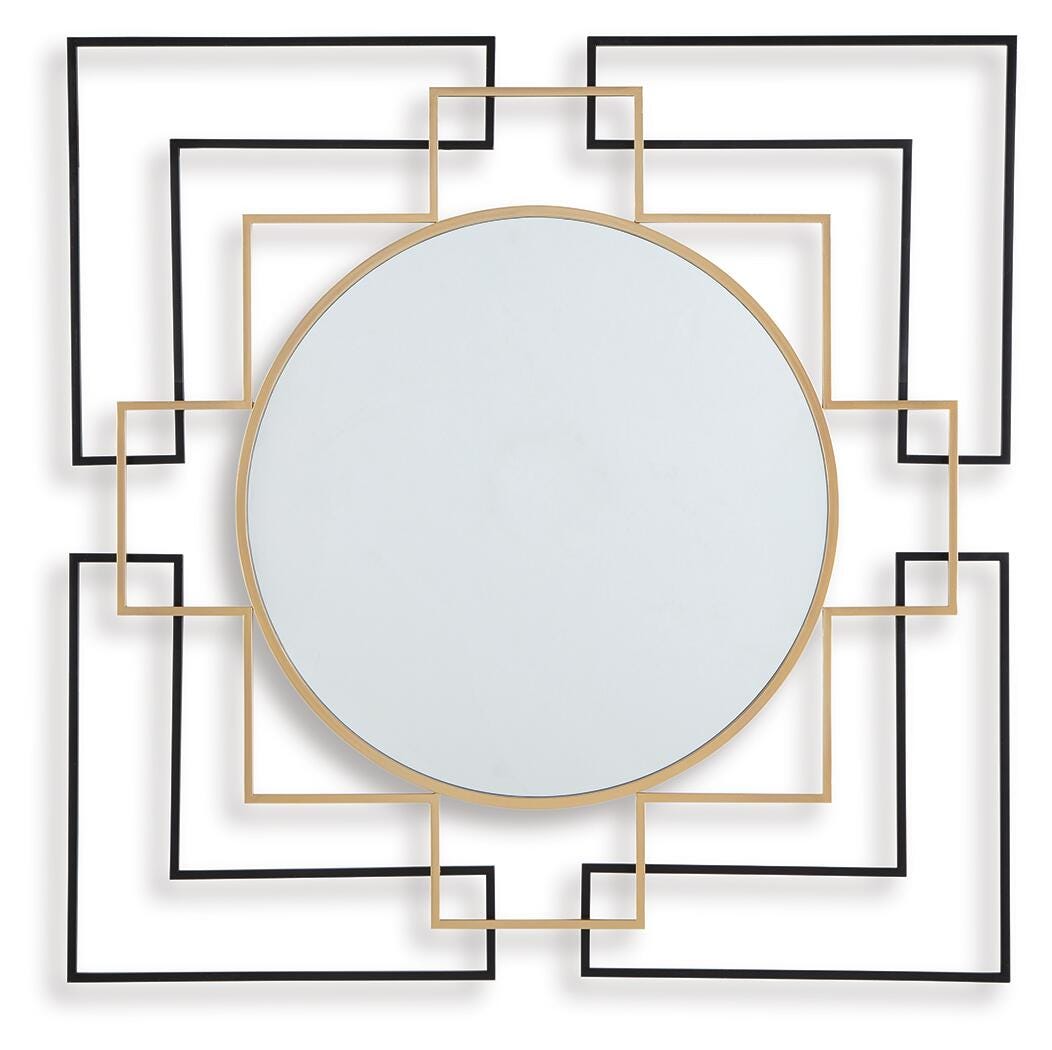 Oceanal Accent Mirror - Black (1)