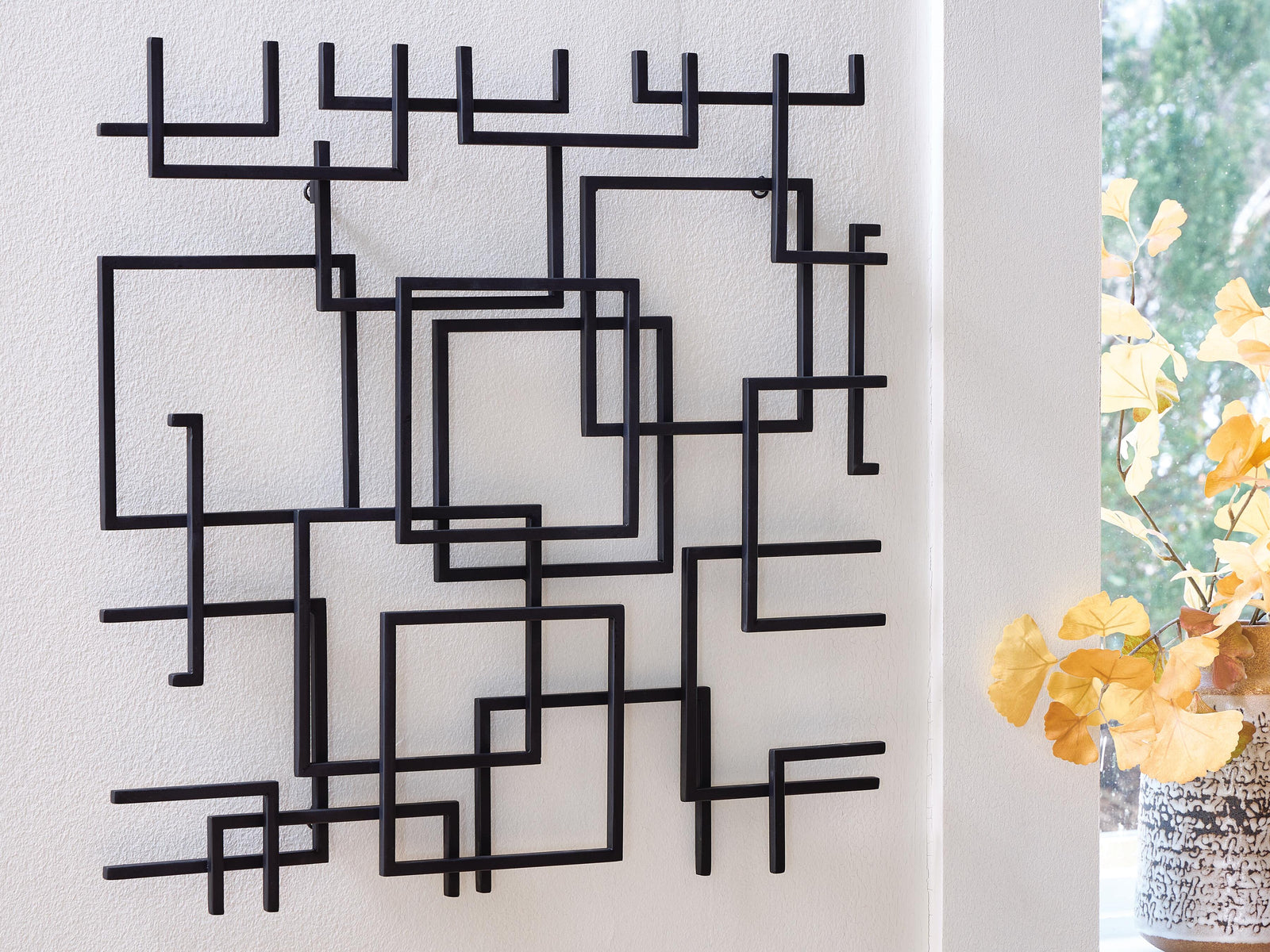 Aadanton Wall Decor - Black (2)