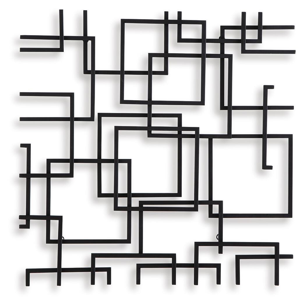 Aadanton Wall Decor - Black (1)
