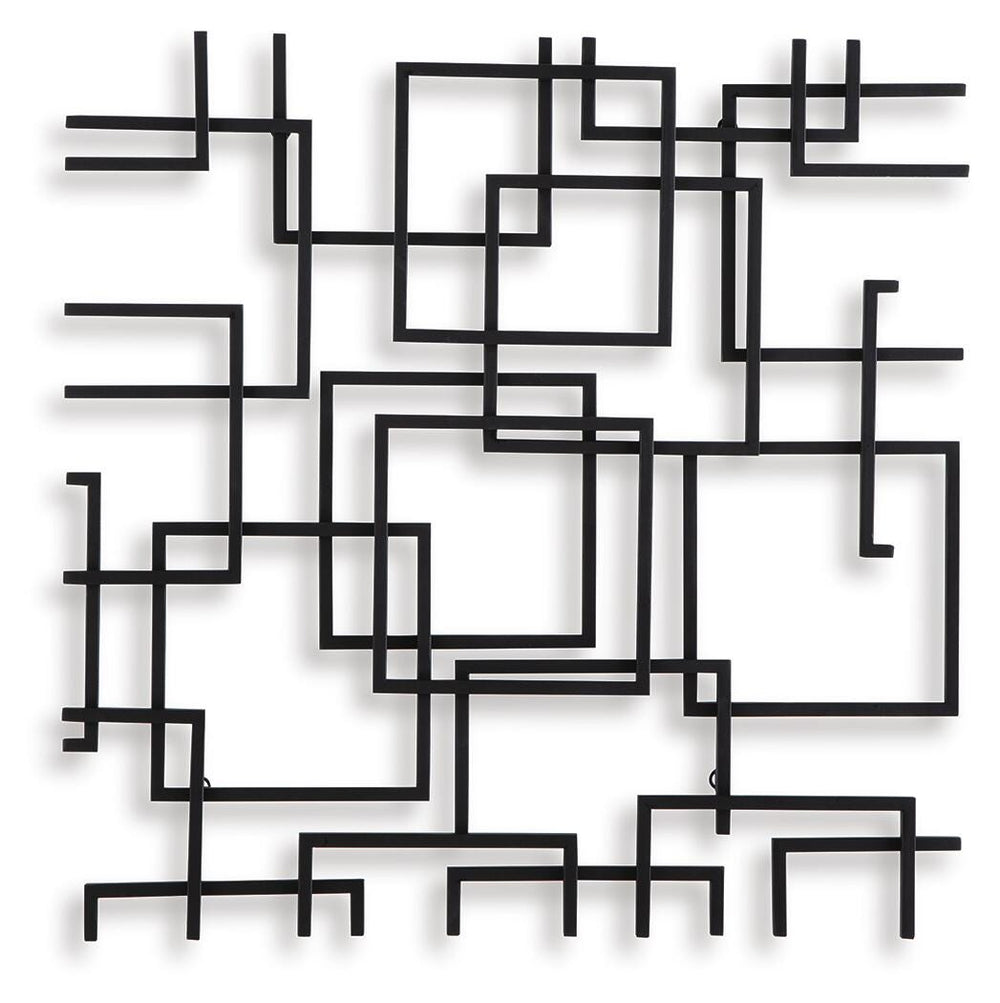 Aadanton Wall Decor - Black (1)