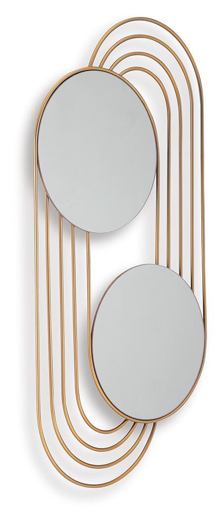 Warrenley Accent Mirror - Gold (3)