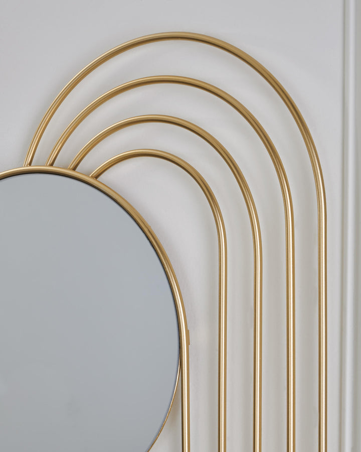 Warrenley Accent Mirror - Gold (6)