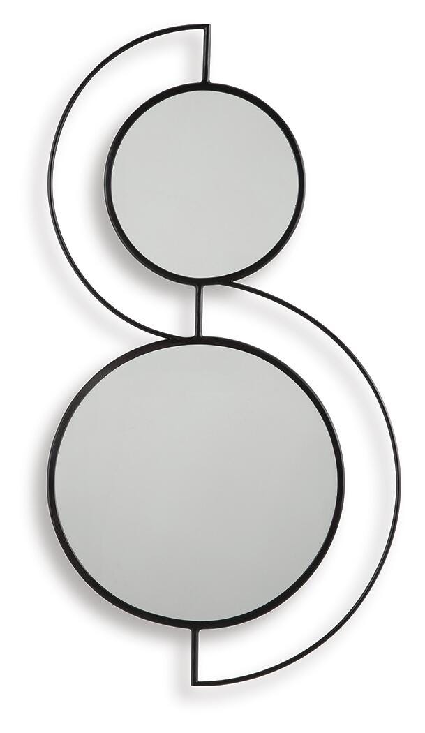 Shayham Accent Mirror - Black (1)