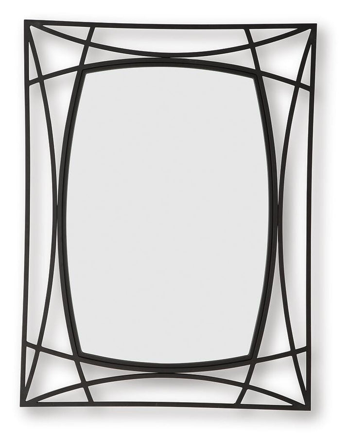 Freenville Accent Mirror - Black (1)