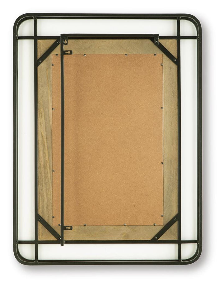 Beelman Accent Mirror - Light Brown (4)