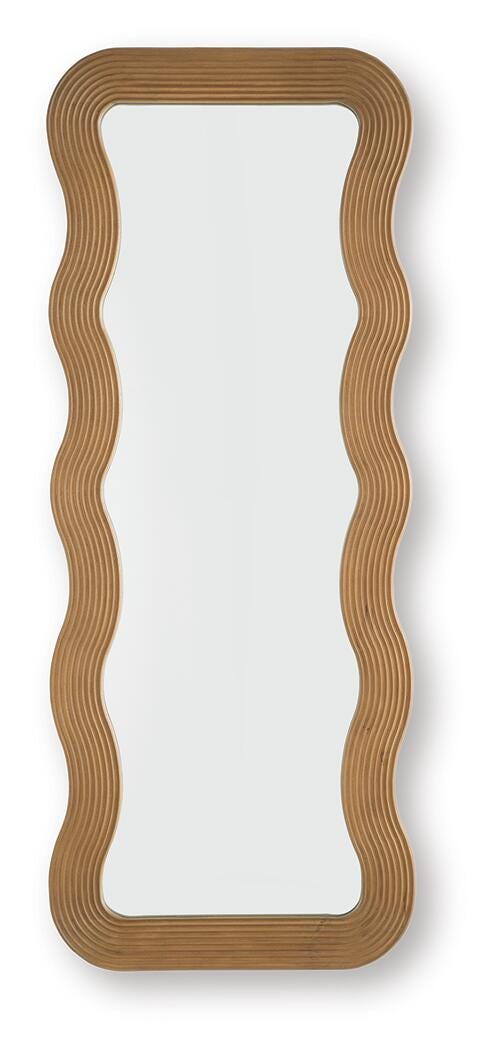 Ellisonville Floor Mirror - Light Brown (1)