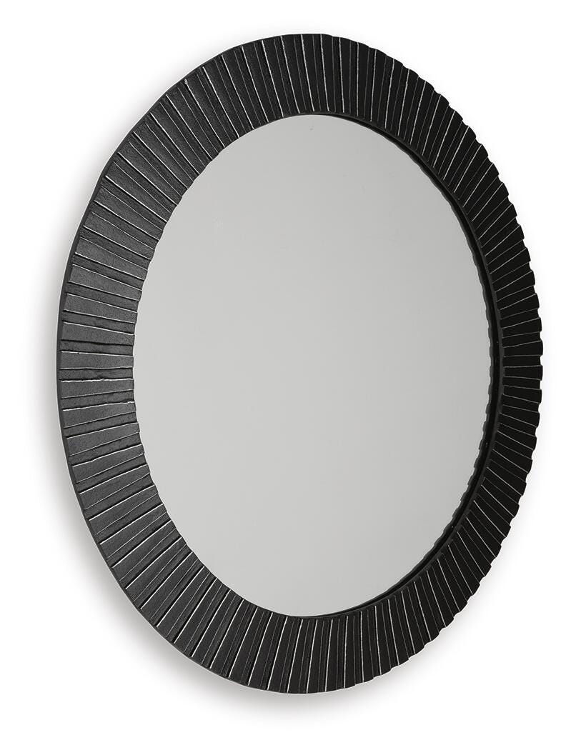 Ozias Accent Mirror - Black (3)
