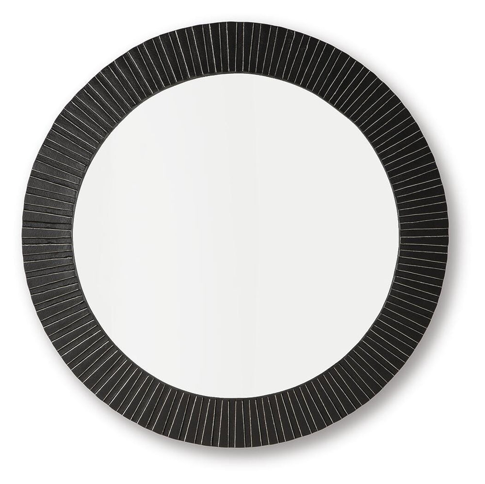 Ozias Accent Mirror - Black (1)
