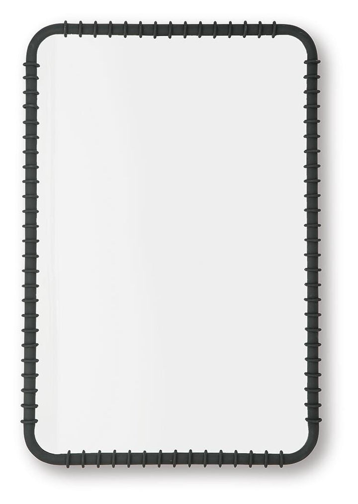 Judlow Accent Mirror - Black (1)