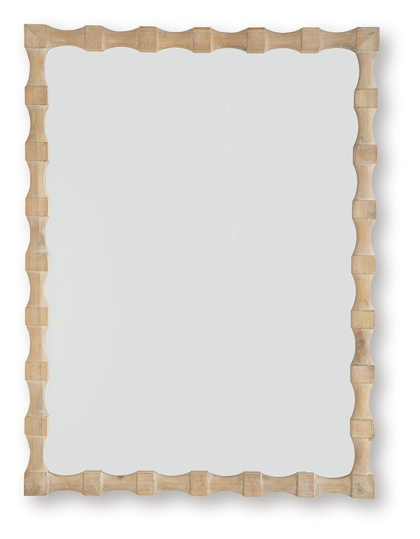 Acelmore Accent Mirror - Light Brown (1)