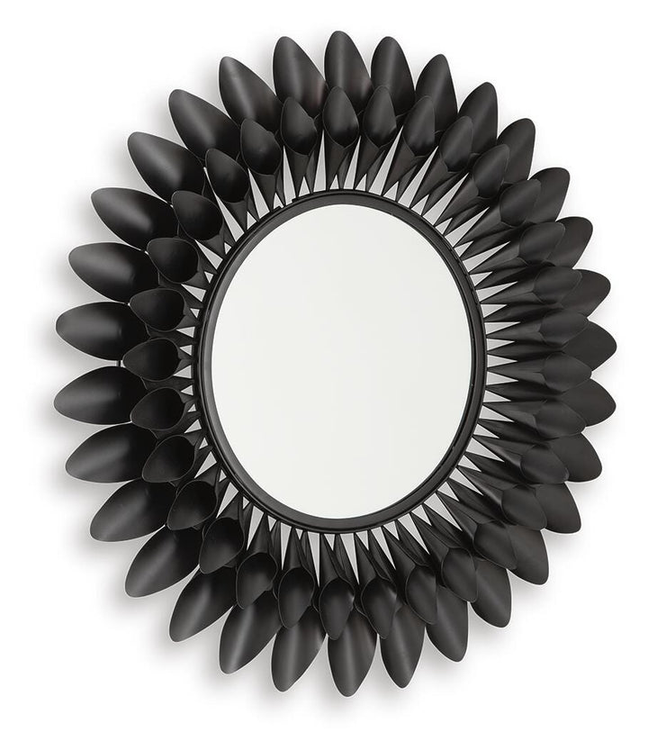 Ryenmour Accent Mirror - Black (3)