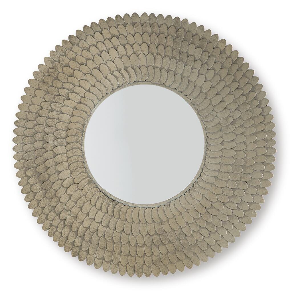 Wrightmund Accent Mirror - Beige (1)