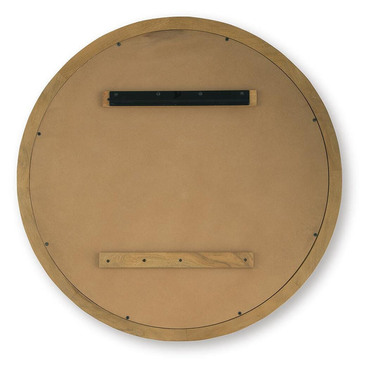 Yadiel Accent Mirror - Light Brown (4)