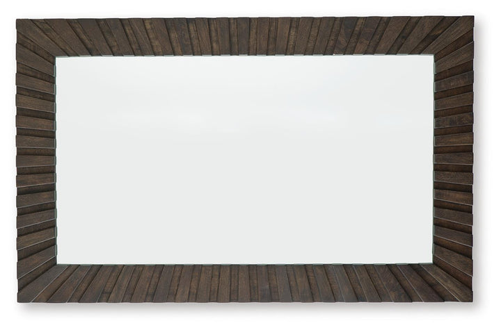 Advin Accent Mirror - Dark Brown (4)
