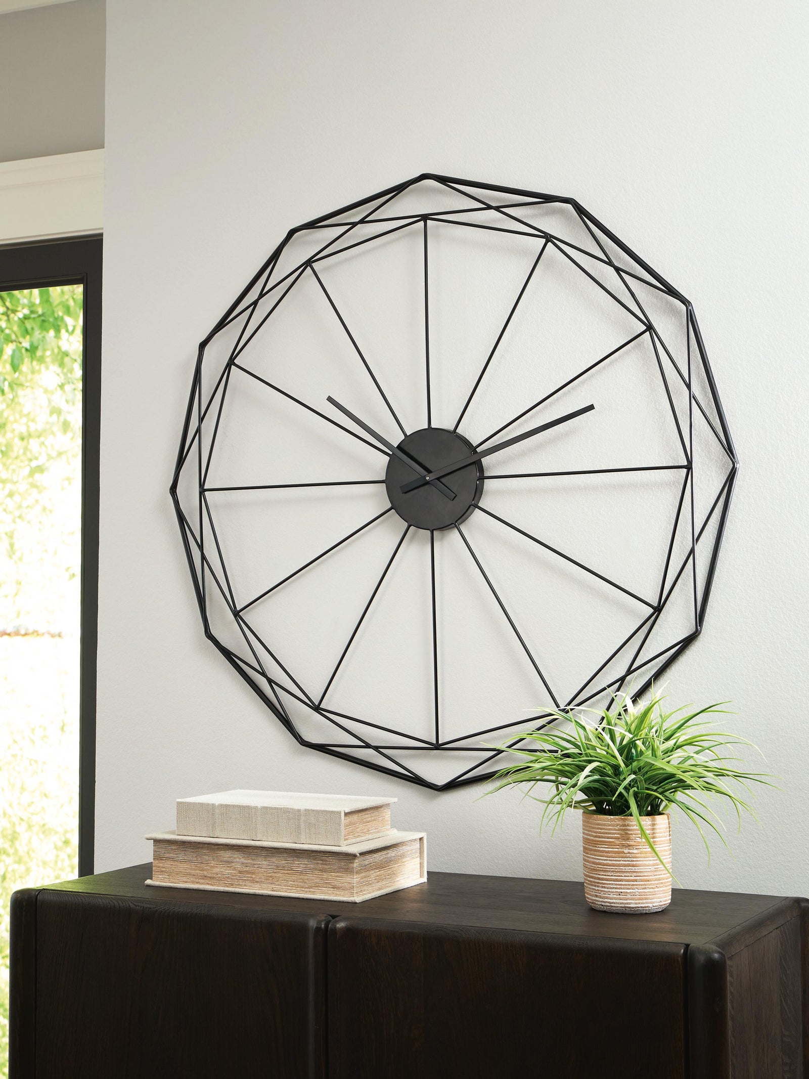 Arkthorne Wall Clock - Black (2)