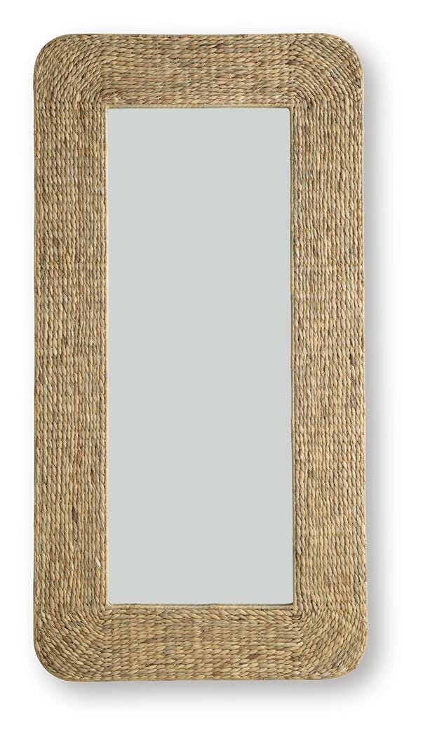 Norigan Floor Mirror - Light Brown (1)