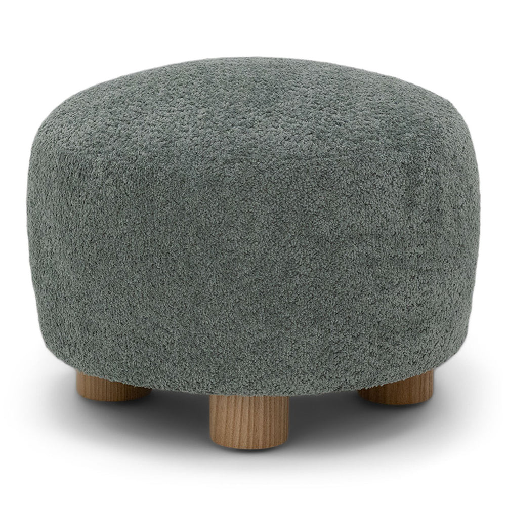 Nicholas Ottoman - Freya Sage, 45 degree view
