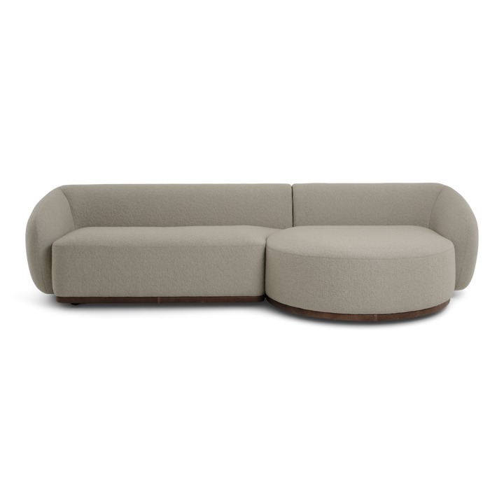 Athlea Sofa with Round Chaise