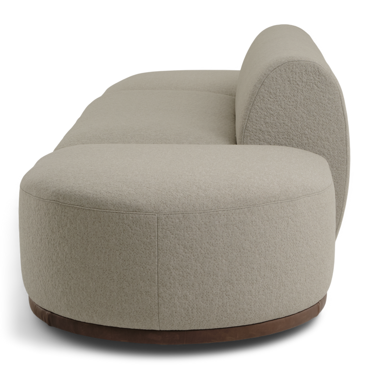 Athlea Sofa with Round Chaise