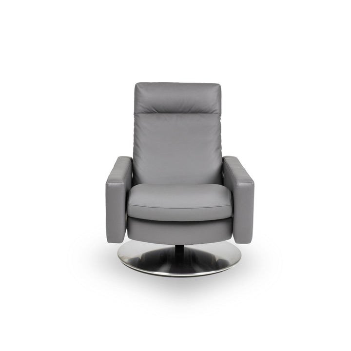 Cumulus Comfort Air Large Recliner Chair with Ottoman by American Leather