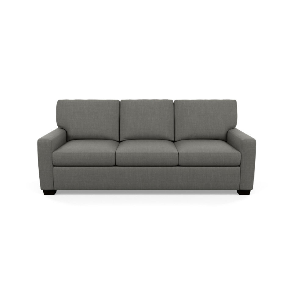 Carson 83" Upholstered Two-Seat Track Arm Sofa by American Leather