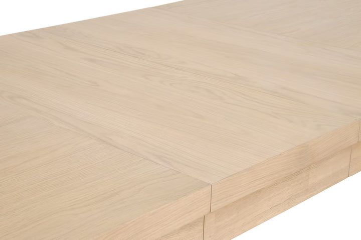 Adler Extension Dining Table in Light Honey Oak