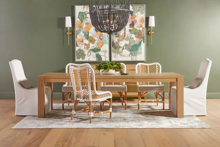 Adler Extension Dining Table in Light Honey Oak