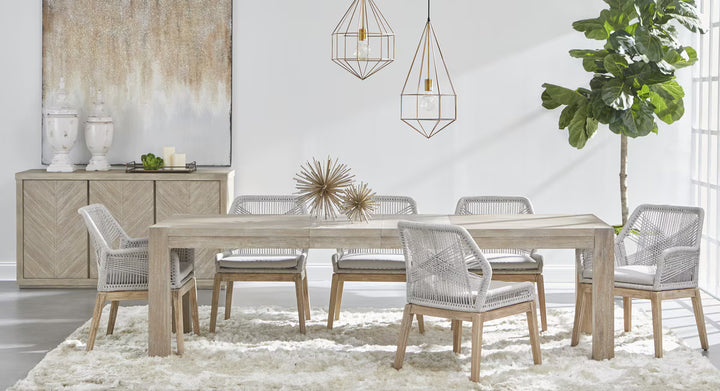 Adler Extension Dining Table in Natural Gray Acacia