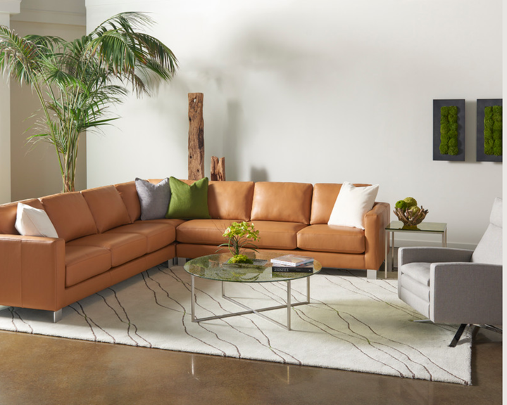 Alessandro Sectional Sofa by American Leather