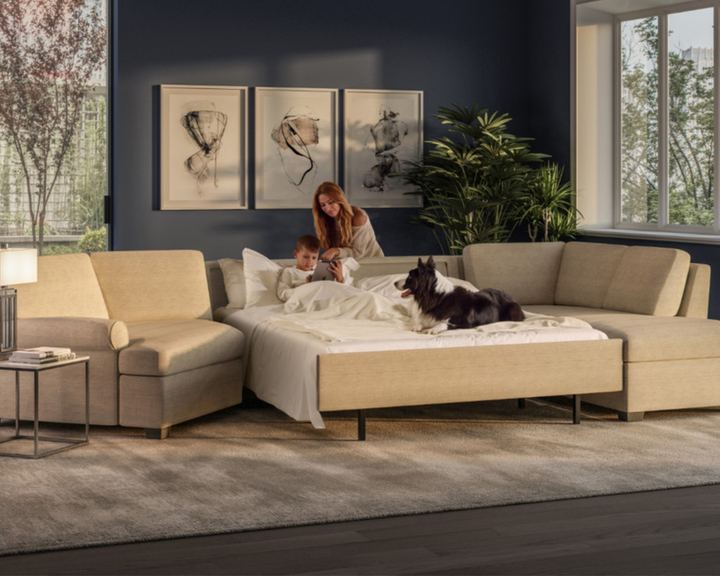 Gaines Cot Comfort Sleeper by American Leather