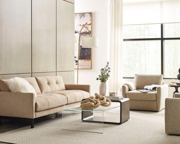 American Leather Carmet Sofa  Side View