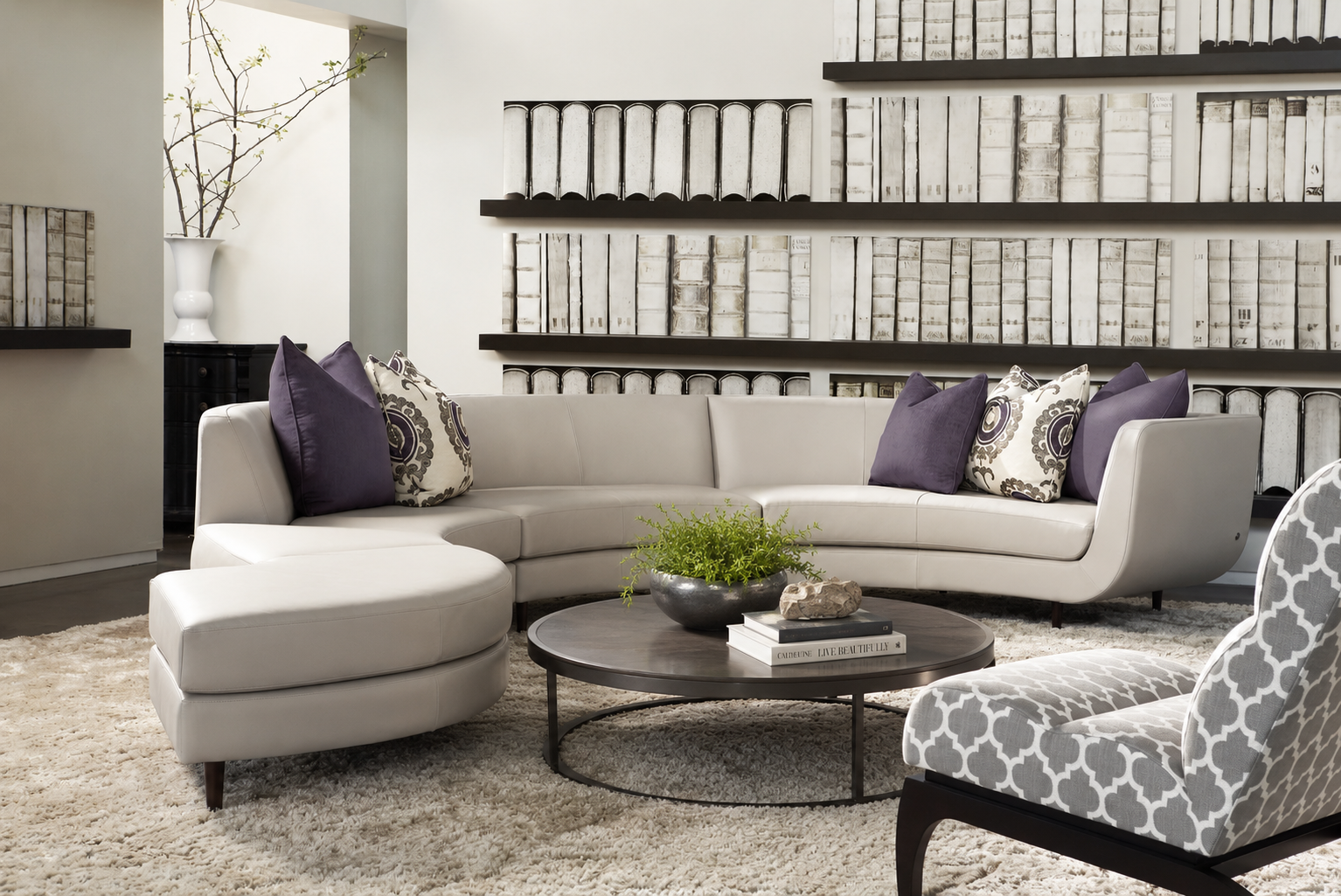American Leather Menlo Park Sectional Sofa