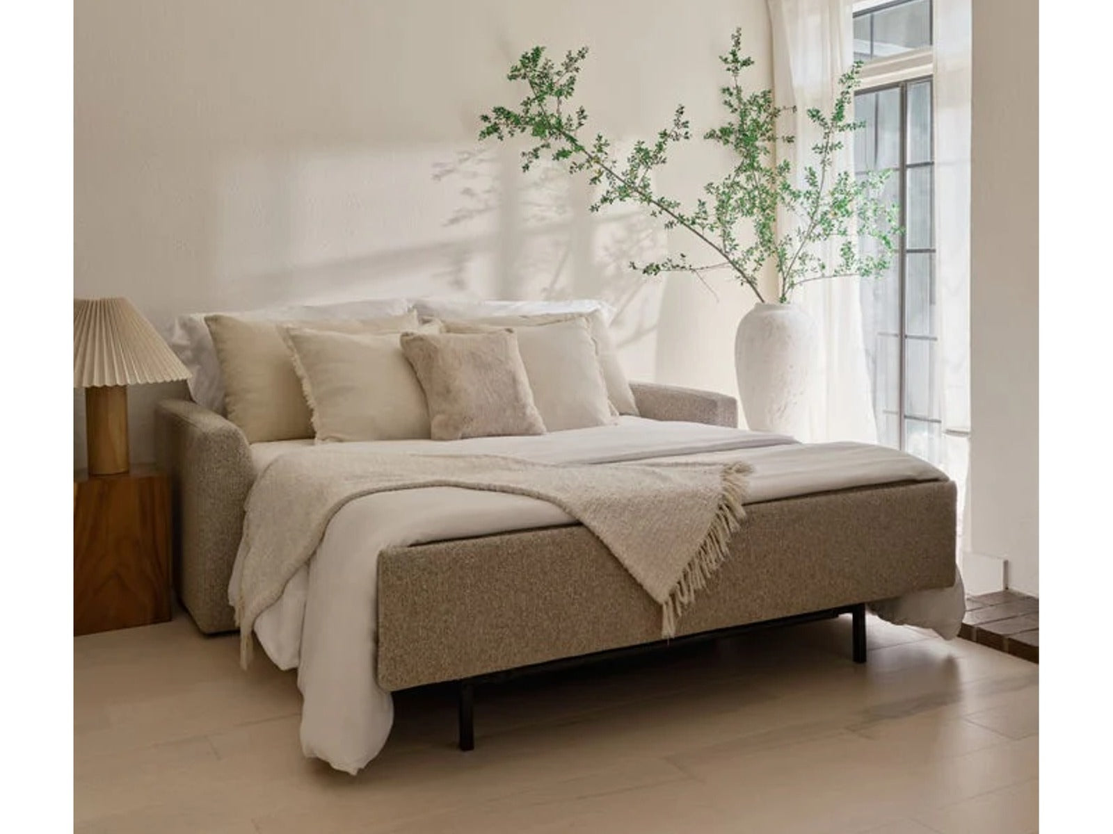 American Leather Clara Silver Sleeper