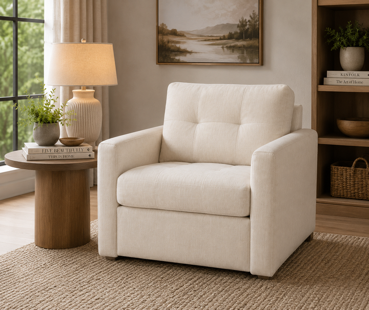 American Leather Twin Sleeper Chair