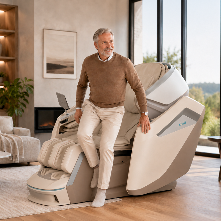 Osaki Ai Apex 5D+4D Duo Massage Chair - lifestyle view