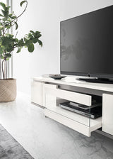 ALF Italia Artemide coffee table in white high gloss