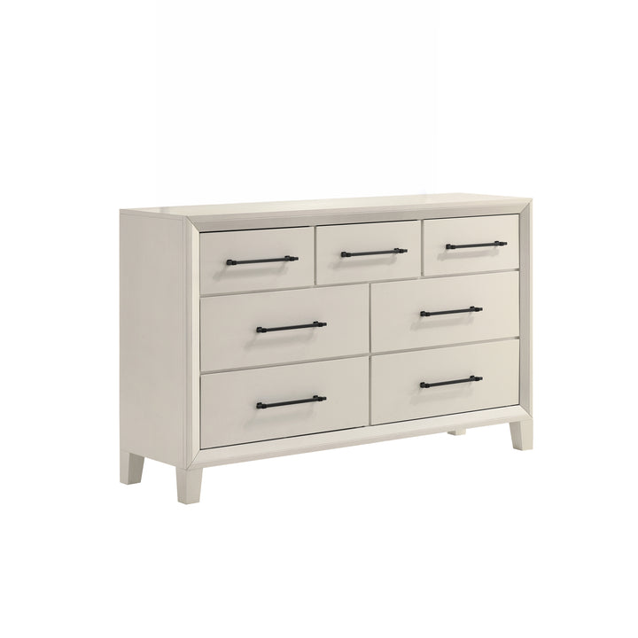 Ballard 7 Drawer Dresser-White