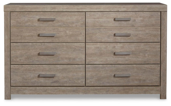Culverbach Full Panel Bed, Dresser and Nightstand - Gray (3)