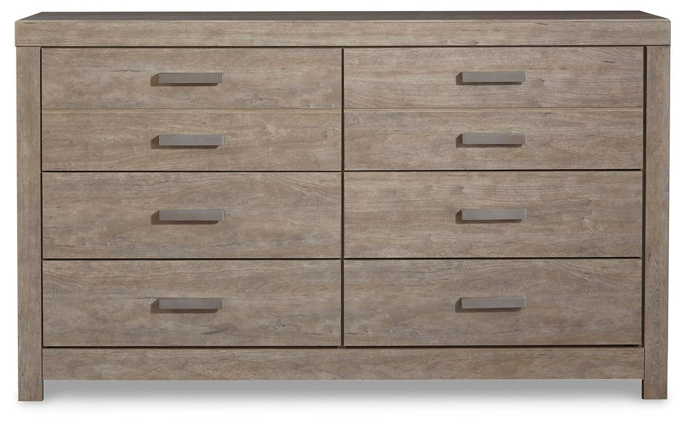 Culverbach Full Panel Bed, Dresser, Chest and Nightstand - Gray (2)