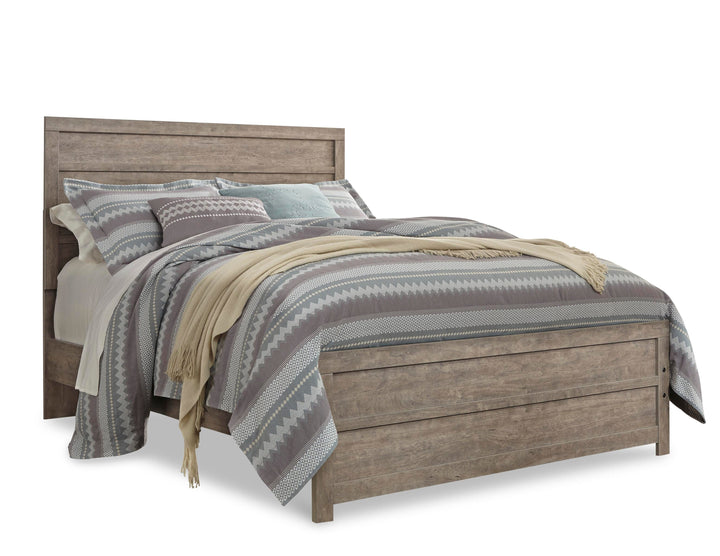 Culverbach Queen Panel Bed, Dresser and Mirror - Gray (4)