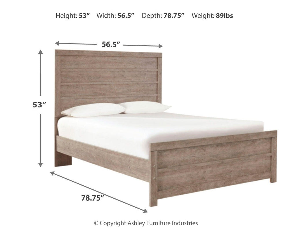 Culverbach Full Panel Bed - Gray (4)