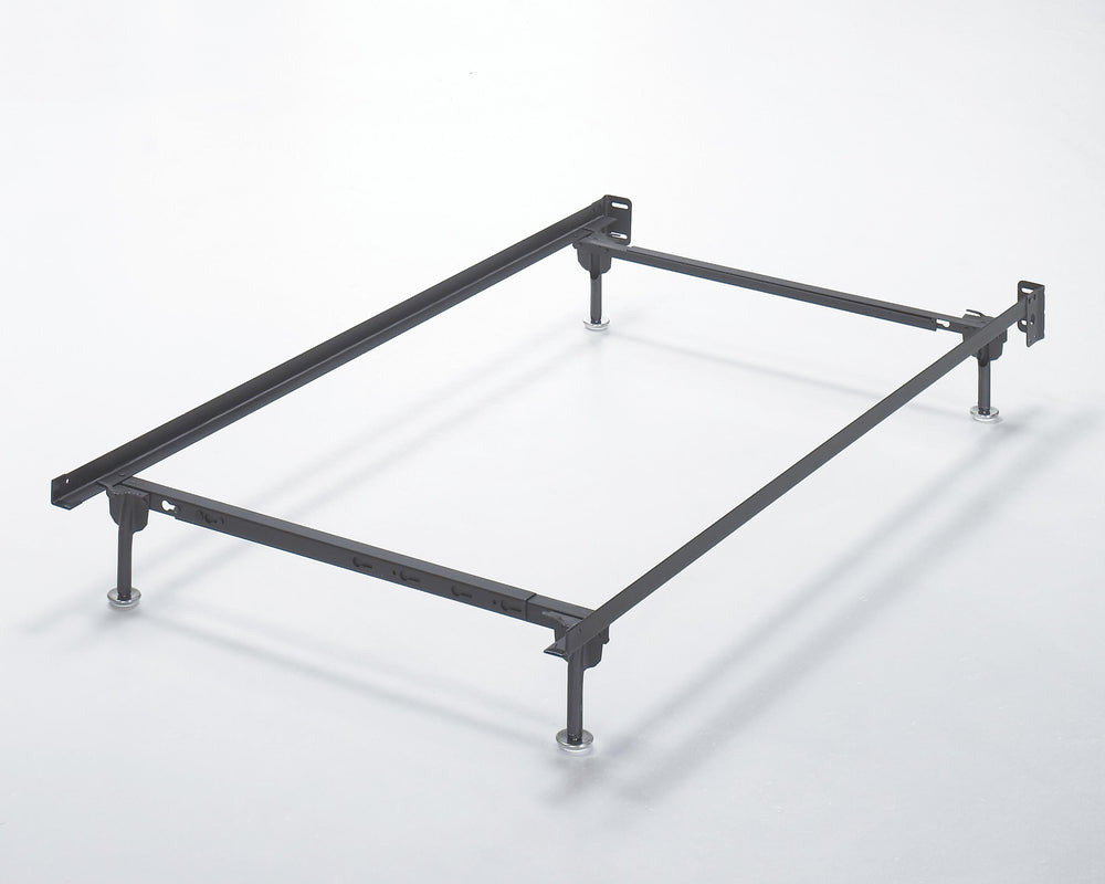 Platform Twin/Full Bolt on Bed Frame - Dark Gray (2)