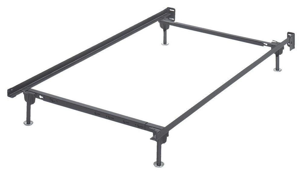 Platform Twin/Full Bolt on Bed Frame - Dark Gray (1)