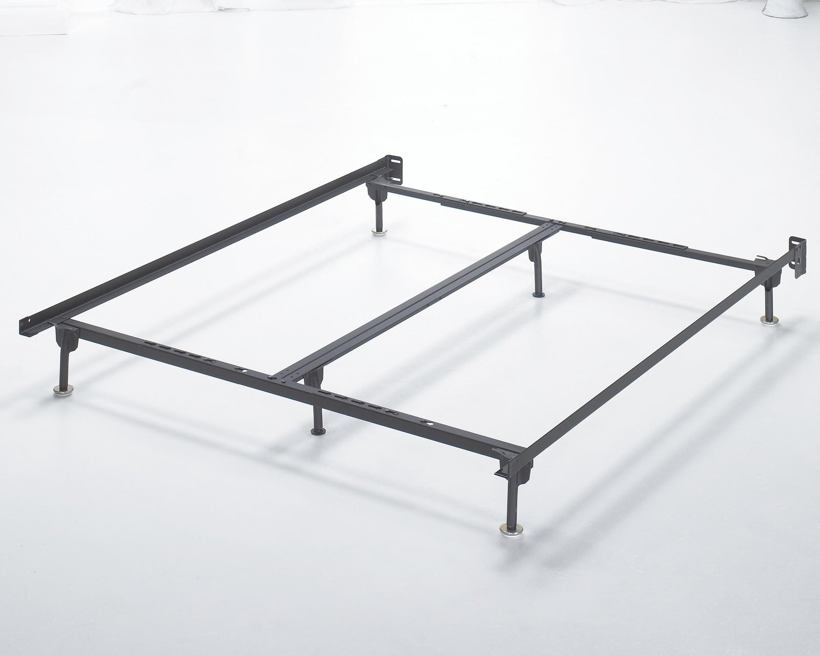 Platform Queen/King/California King Bolt on Bed Frame - Dark Gray (2)