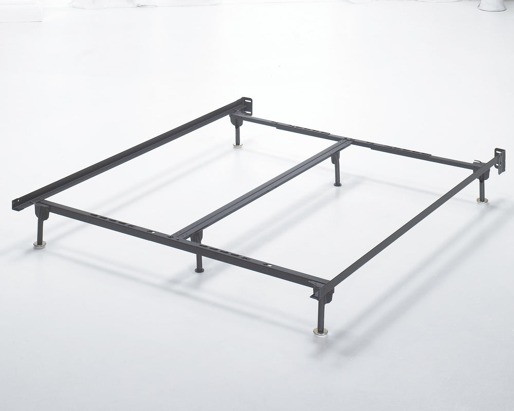 Platform Queen/King/California King Bolt on Bed Frame - Dark Gray (2)