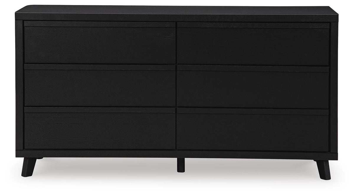 Danziar Queen Panel Bed, 2 Dressers and Nightstand (2)
