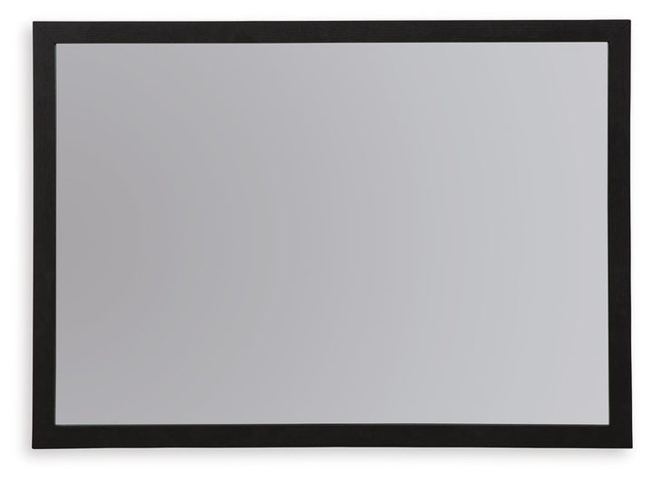 Danziar Bedroom Mirror - Black (2)