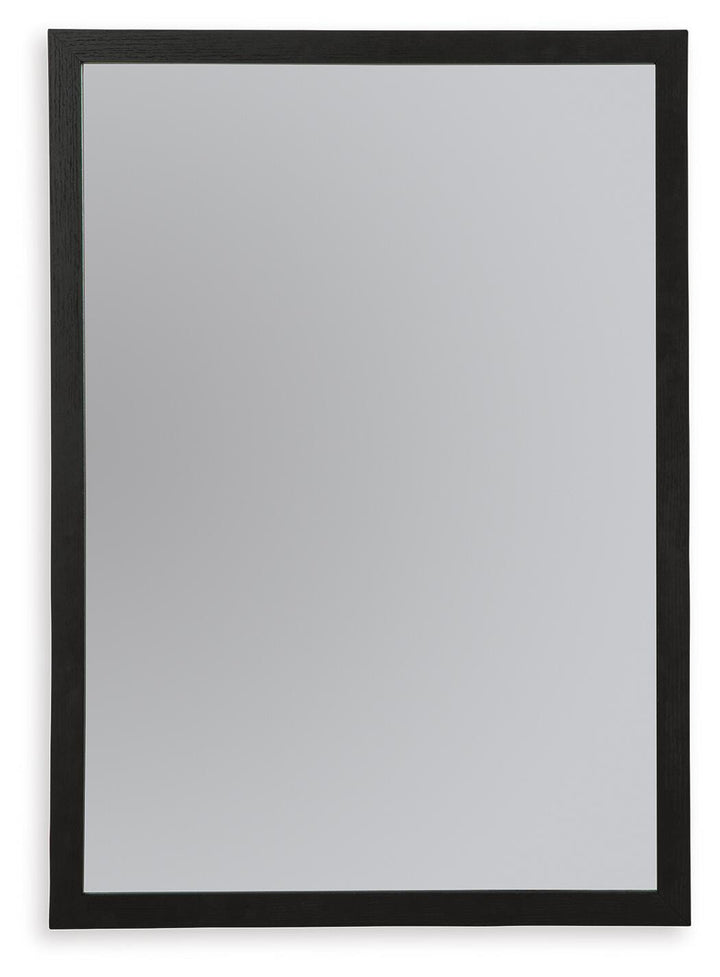 Danziar Bedroom Mirror - Black (3)