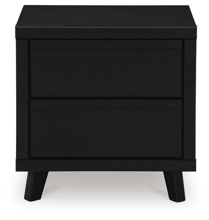 Danziar Nightstand - Black (4)